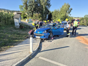 Read more about the article Verkehrsunfall zwischen Friedberg und Maierhöfen
