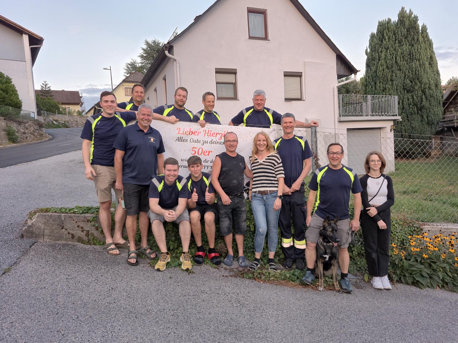 Read more about the article Zwei runde Geburtstage in unserer Feuerwehr