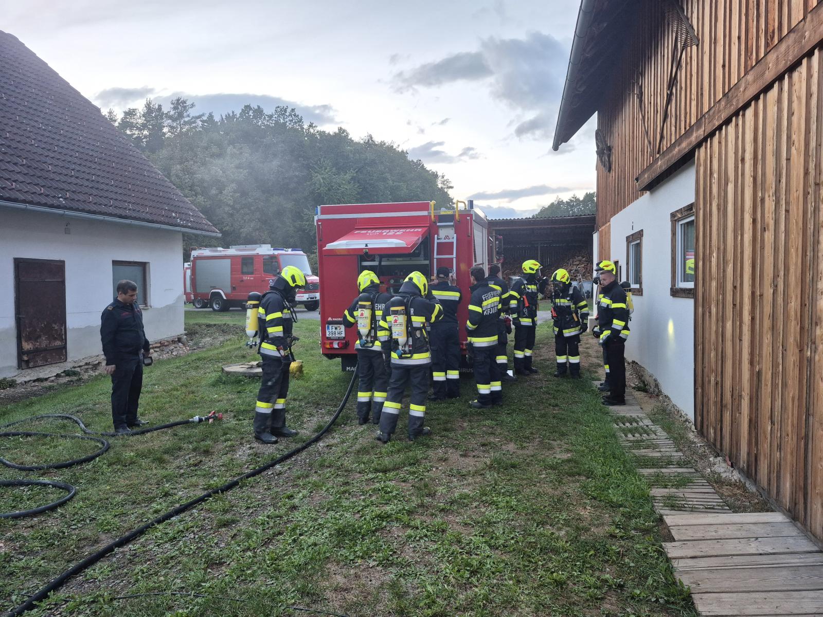 Read more about the article ATS- und SAN-Abschnittsübung in Kroisbach